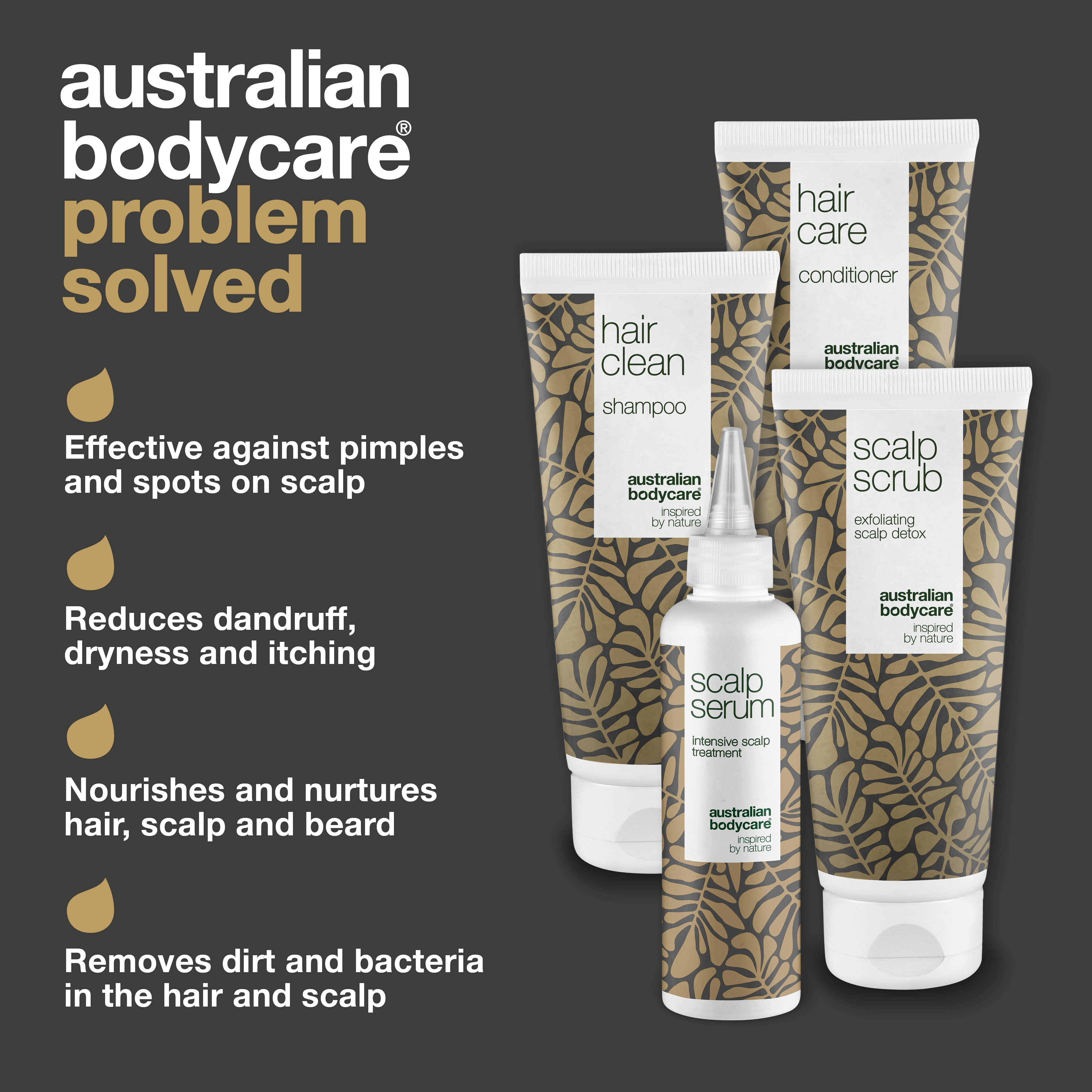 Kepek ve kuru saç derisi için 4’lü set — Kepek, kuru ve kaşıntılı saç derisi ile yağlı saç görünümünü hedefleyen saç bakım ürünleri, düzenli kullanımda saç derisini arındırmaya yardımcı olur