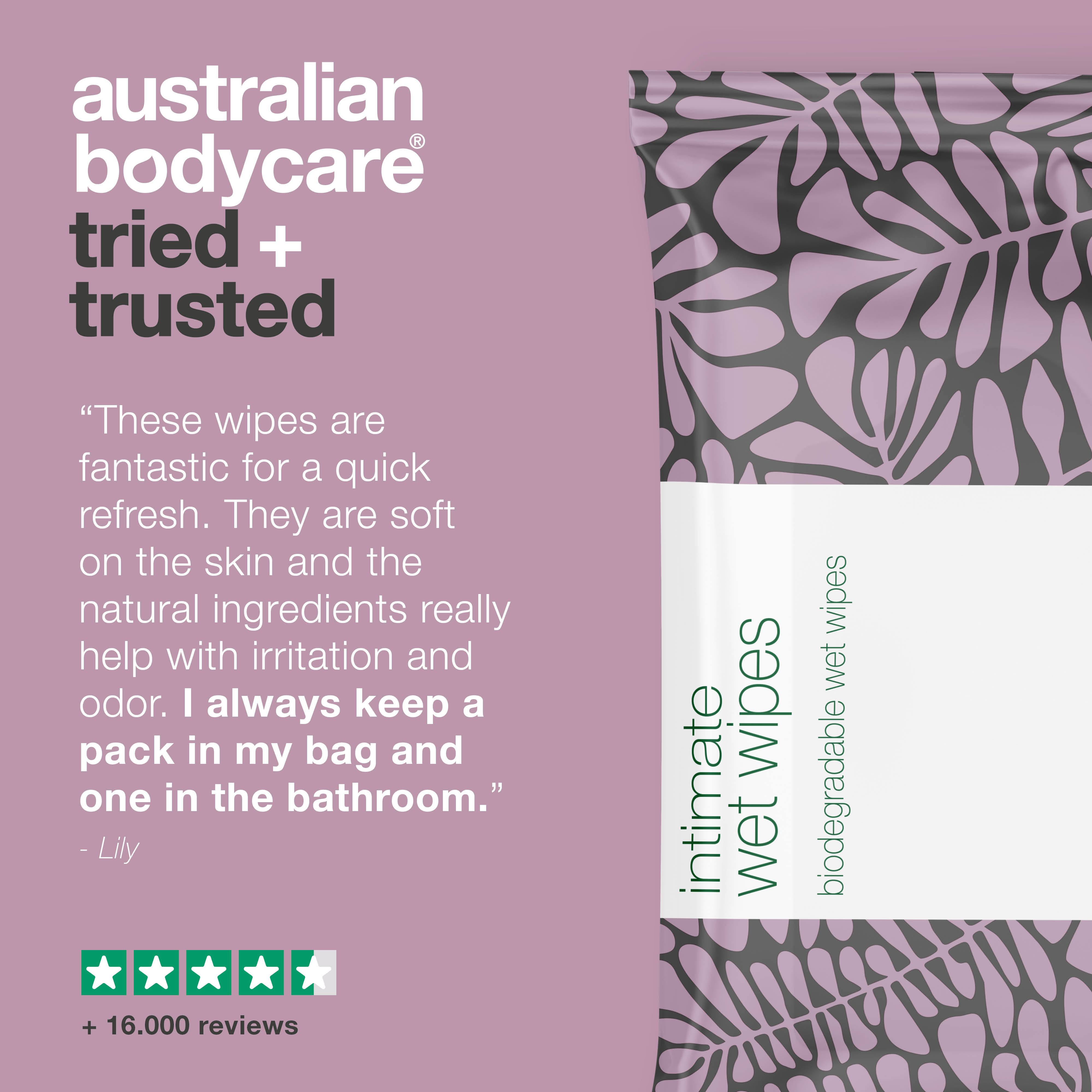 Günlük Hassas Bölge Islak Mendilleri 24'lü — Günlük hassas bölge temizliği için uygundur, istenmeyen koku, kaşıntı ve kuruluk hissini azaltmaya yardımcı olur