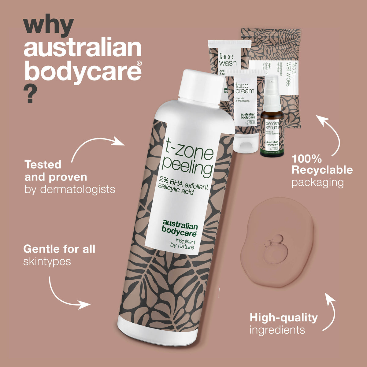 T bölgesi peeling kiti yağlı ciltler için — T bölgesindeki fazla yağı nazikçe arındırmaya, parlaklığı azaltmaya ve düzenli kullanımda yağlanmanın tekrarını önlemeye yardımcı olur