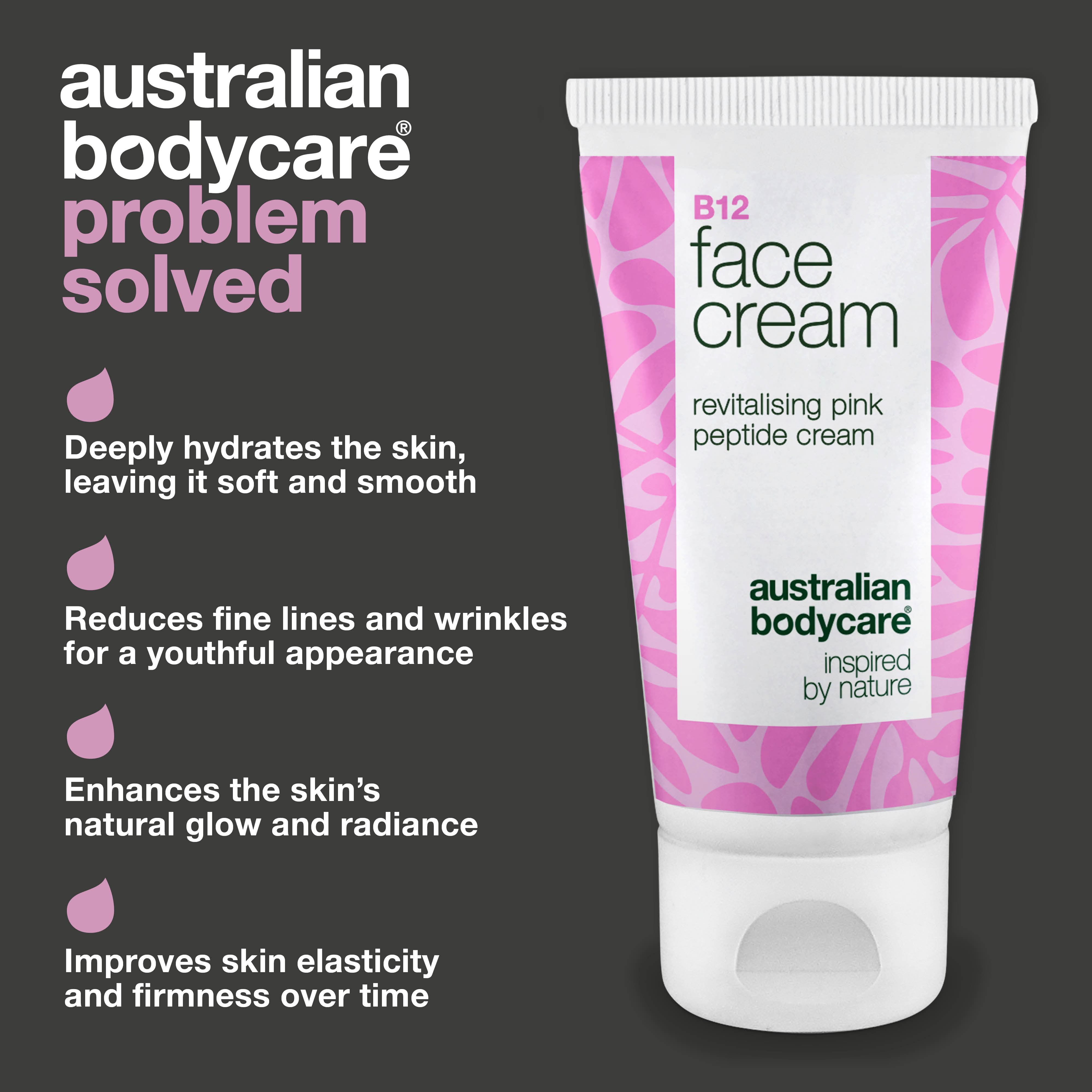 B12 yüz kremi – yenilenmiş nem ve doğal ışıltı — Anti-aging B12 vitaminli krem ince çizgileri azaltmaya, nem dengesini geri kazandırmaya ve cilde doğal bir ışıltı vermeye yardımcı olur