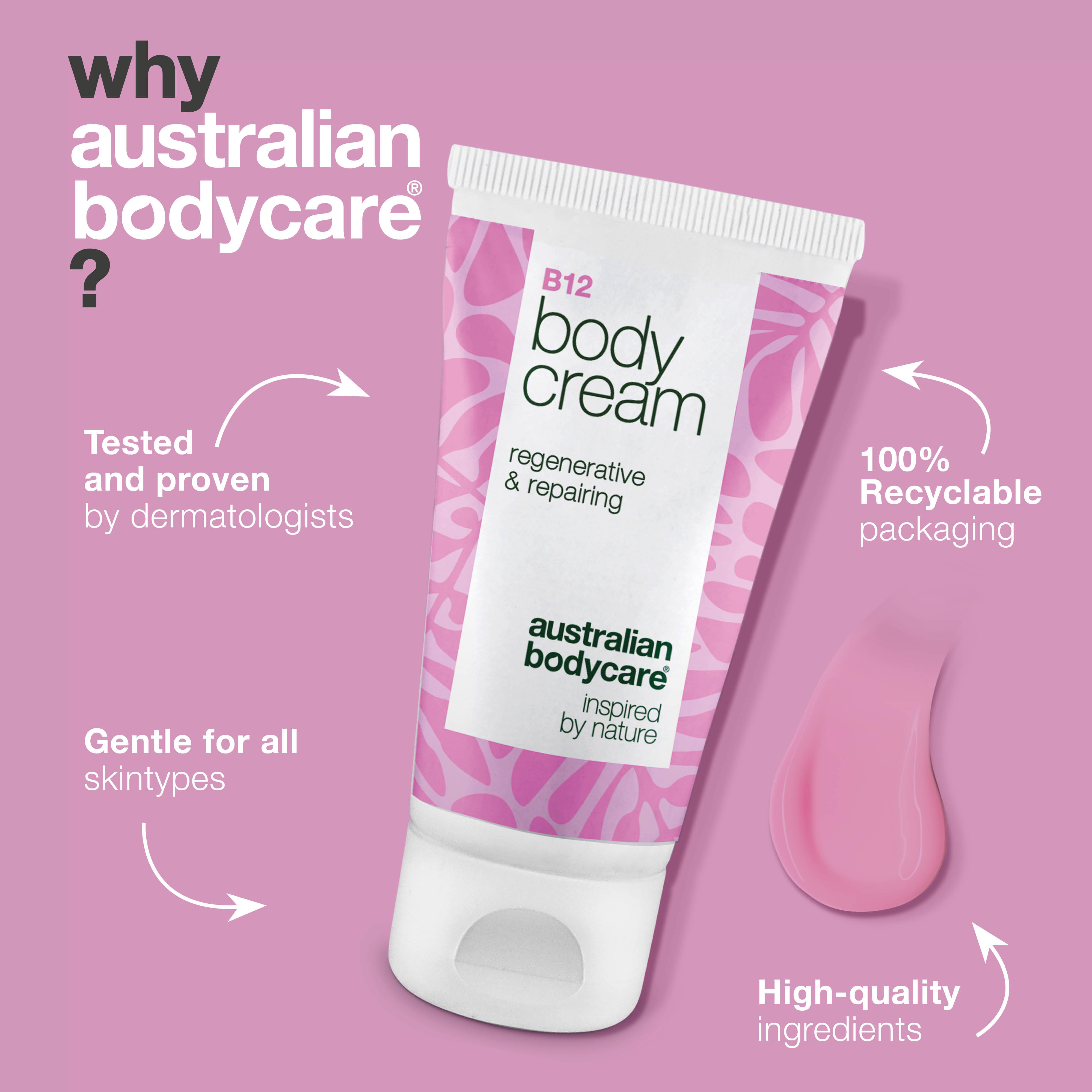 B12 BODY CREAM — Yenileyici ve Yoğun Nem Sağlayan Günlük Bakım