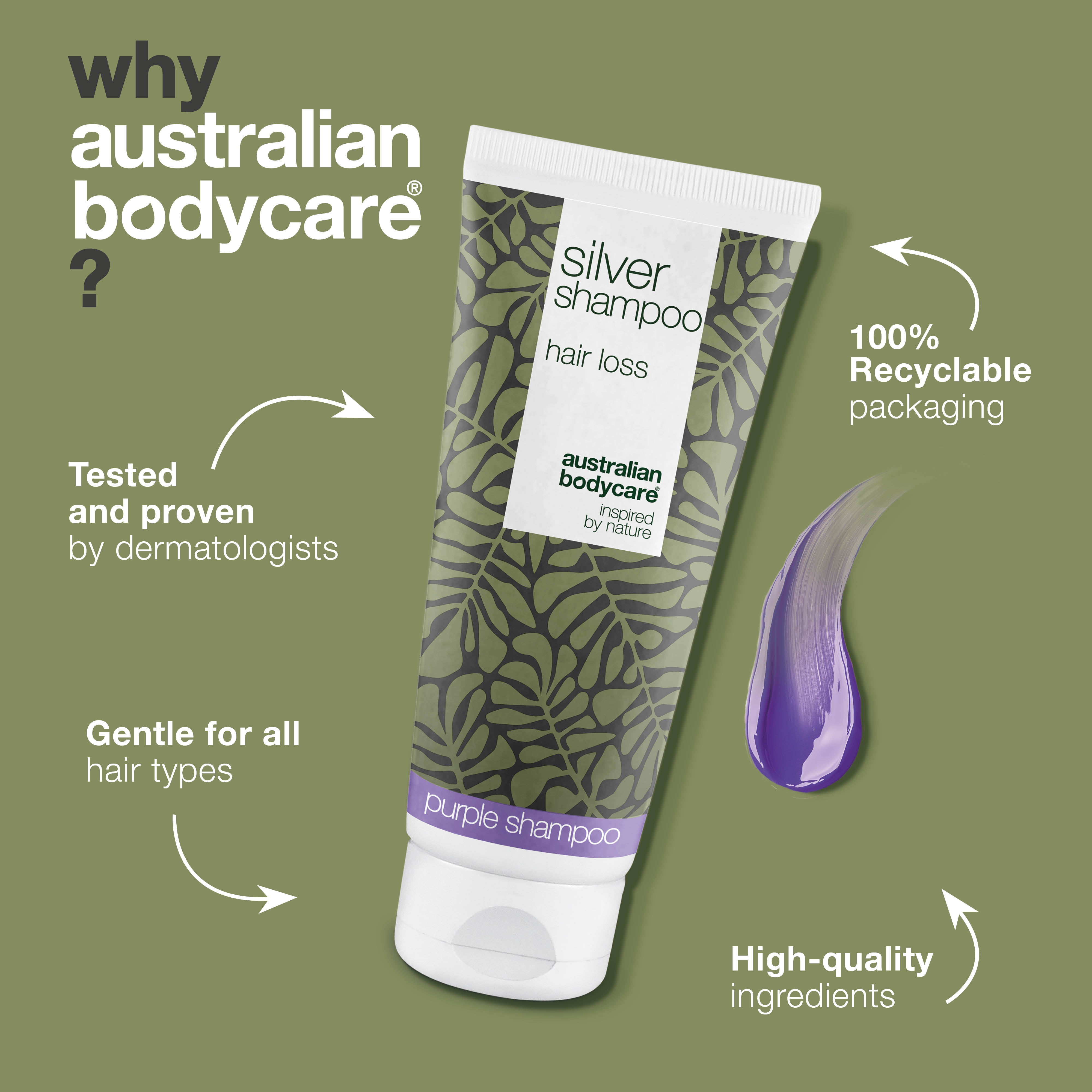 Gümüş Şampuan ile sağlıklı saç uzamasını destekler, turuncu yansımaları giderir — Sarı tonları nötralize eder, saçları güçlendirip besleyerek canlı sarı ve gri görünüm sağlar