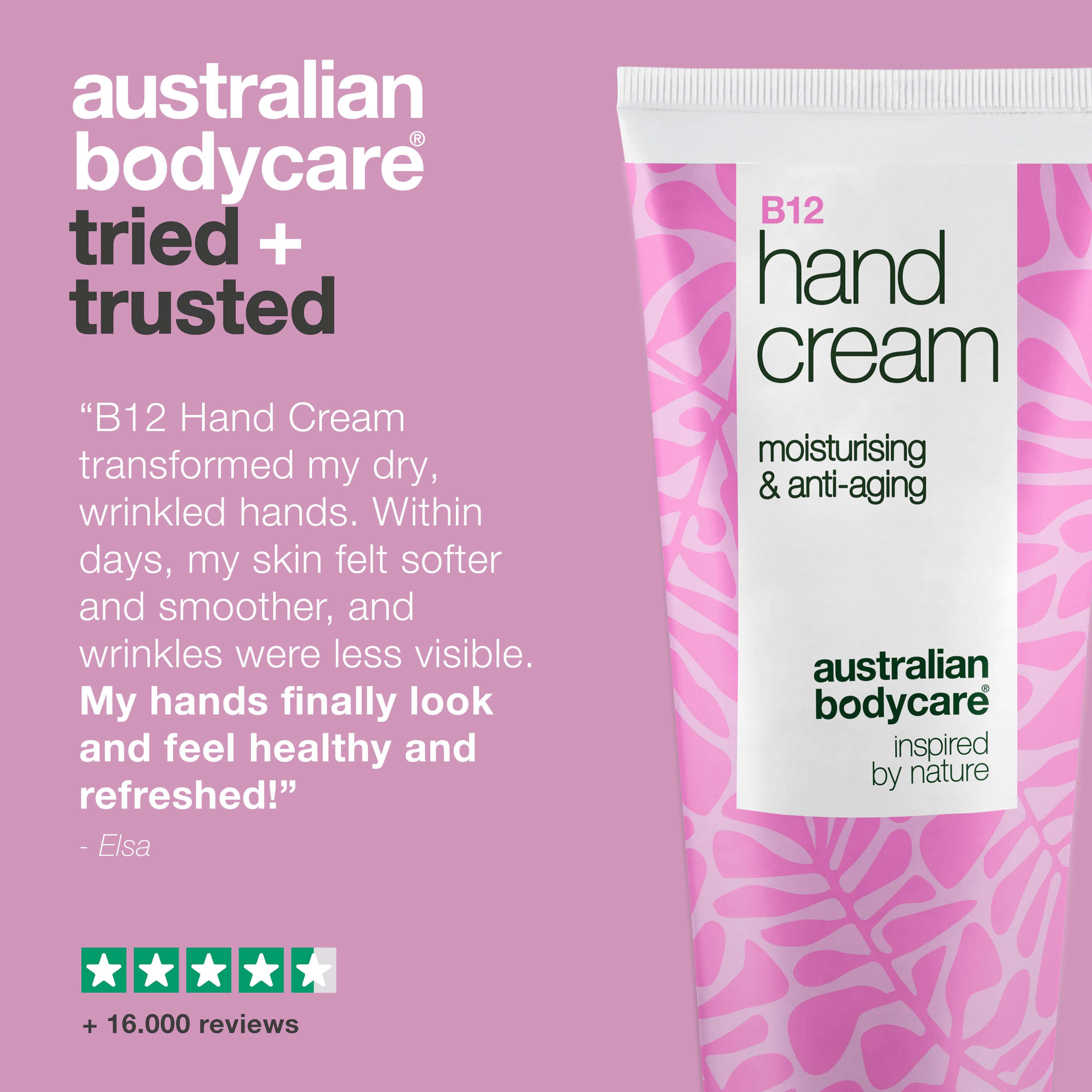 B12 HAND CREAM — Elleri derinlemesine nemlendirir, kuruluğu azaltır ve ellerin daha pürüzsüz, daha genç görünmesine yardımcı olur