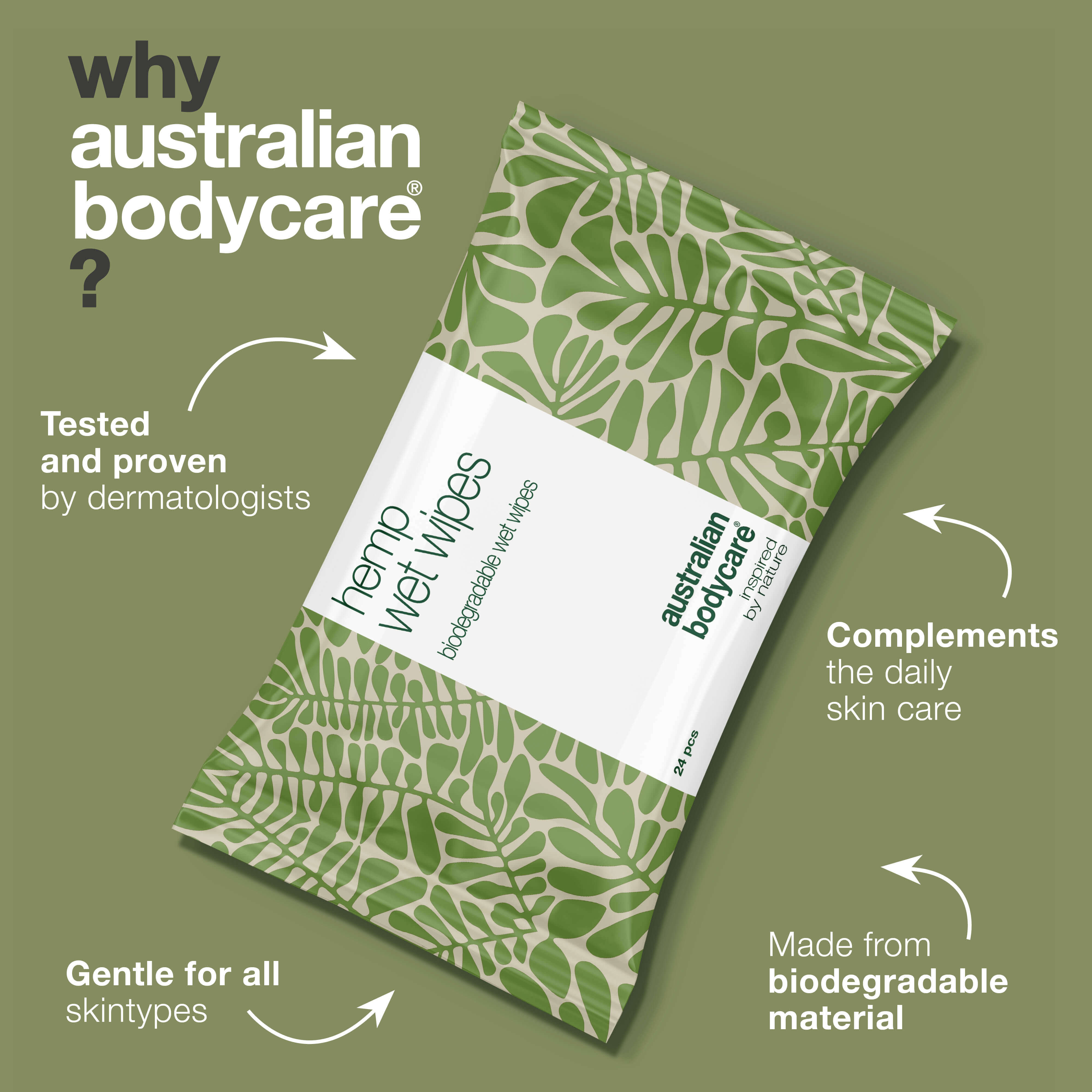 Kenevir tohumu yağı ve aloe veralı nazik temizleme mendilleri – Cildi nazikçe arındırıp ferahlatan, nem kazandıran mendiller; eller, yüz ve vücut için günlük kullanıma uygundur