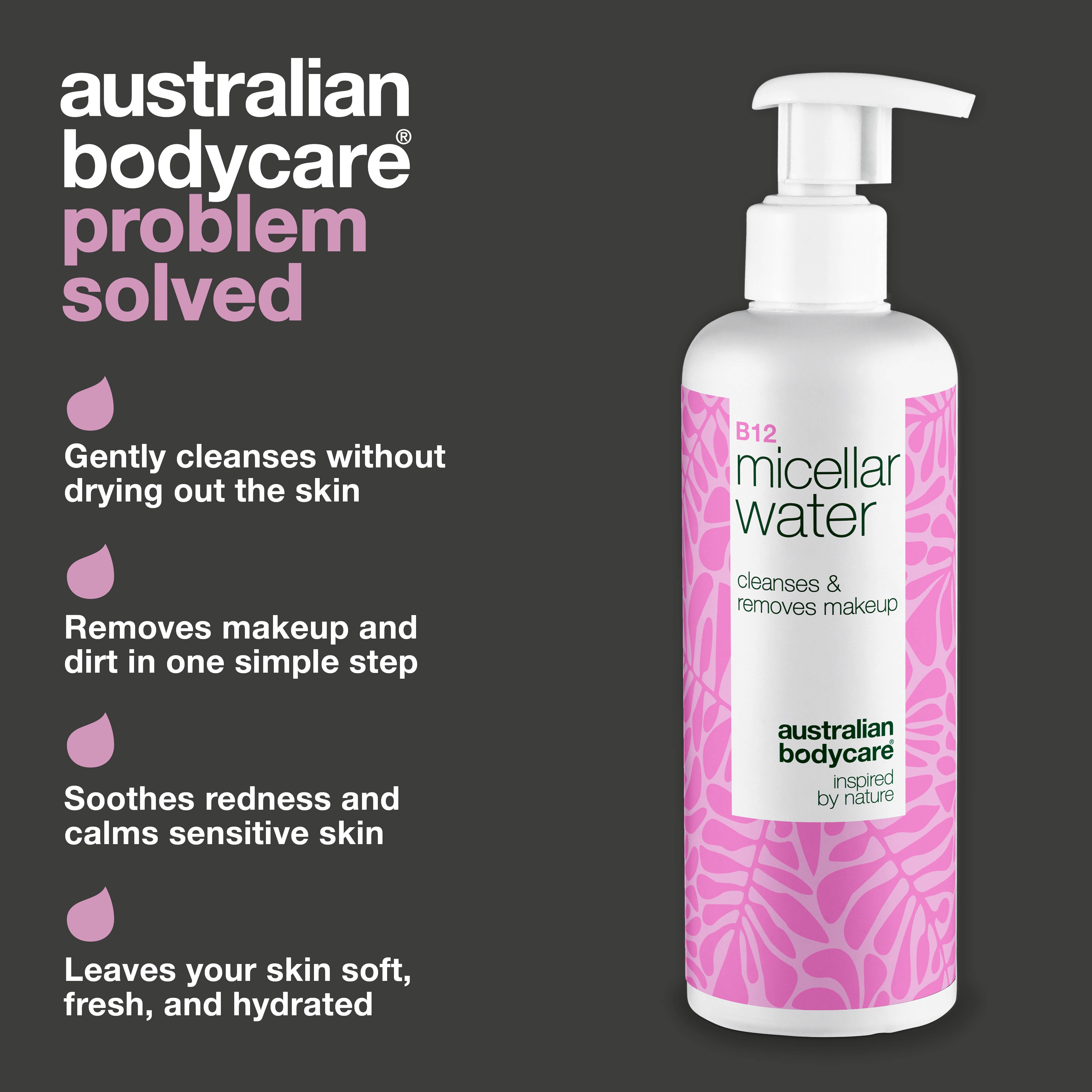 Vitamin B12’li Misel Su – Makyajı nazikçe temizler, kızarıklığı yatıştırır ve hassas, reaktif cildi nemlendirir; Niacinamide ve Gliserin ile günlük kullanıma uygundur