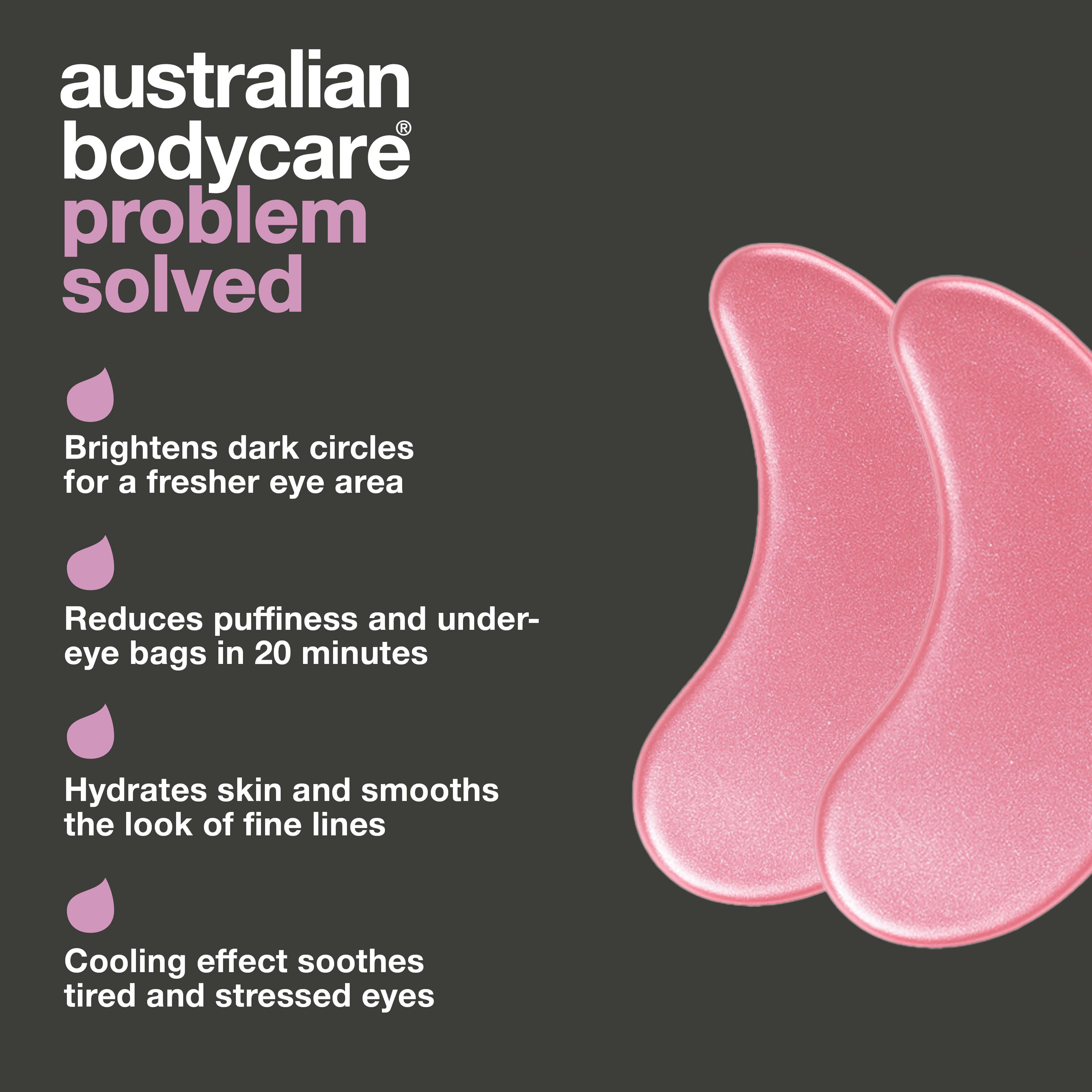 Vitamin B12 ve Kolajen Göz Altı Pedleri Koyu Halkalar ve Şişkinlik İçin — B12 göz pedleri koyu halkaların görünümünü azaltmaya, cildi 20 dakikada nemlendirip canlandırmaya yardımcı olur