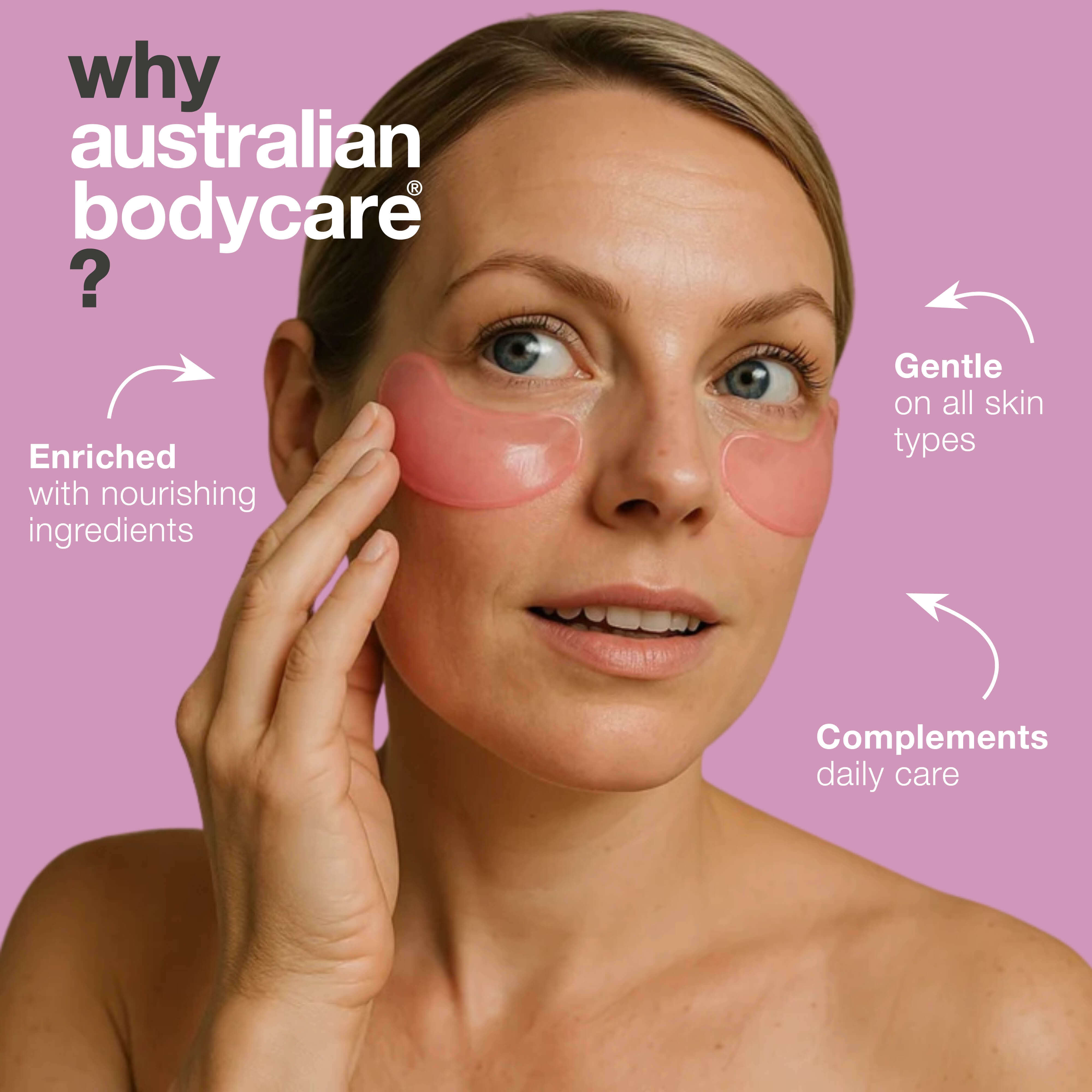 Vitamin B12 ve Kolajen Göz Altı Pedleri Koyu Halkalar ve Şişkinlik İçin — B12 göz pedleri koyu halkaların görünümünü azaltmaya, cildi 20 dakikada nemlendirip canlandırmaya yardımcı olur