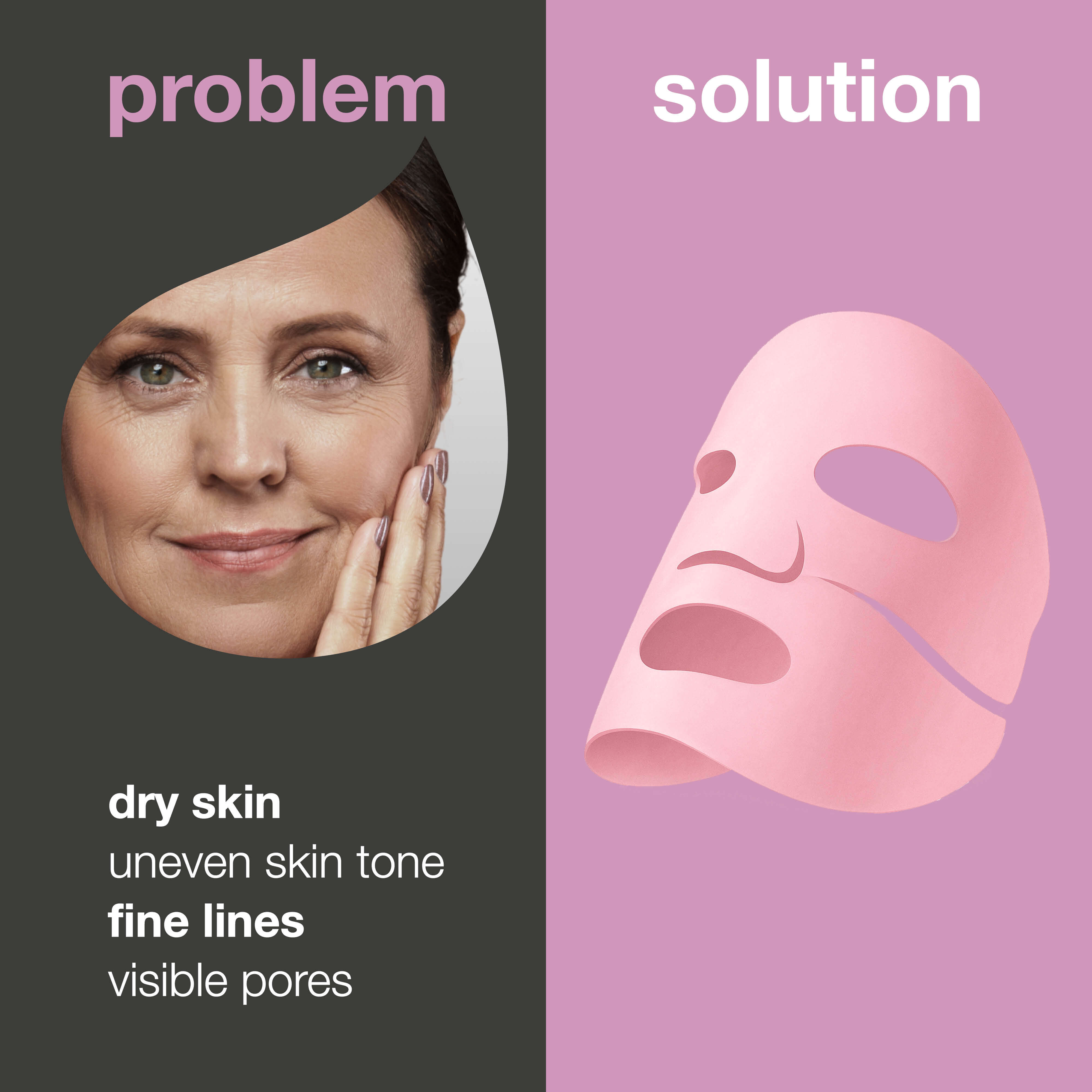 Vitamin B12 kolajen maske kuru ve yorgun cilt için — Vitamin B12, niasinamid, peptit, kolajen ve hyaluronik asit içeren maske; kuru, donuk cildi nemlendirir, canlı ve dolgun görünüm sağlar