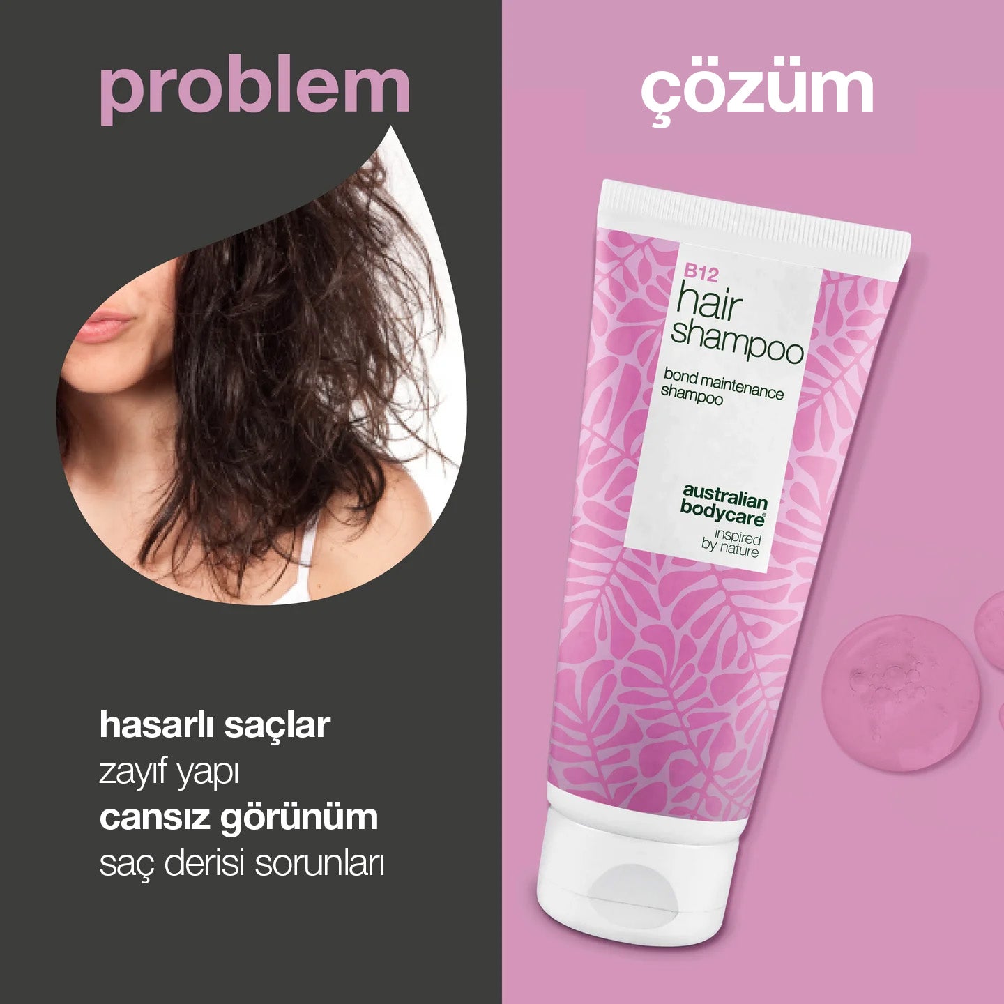 B12 HAIR SHAMPOO - Saç Şampuanı — Kuru ve Yıpranmış Saçlar İçin Güçlendirici & Nem Desteği