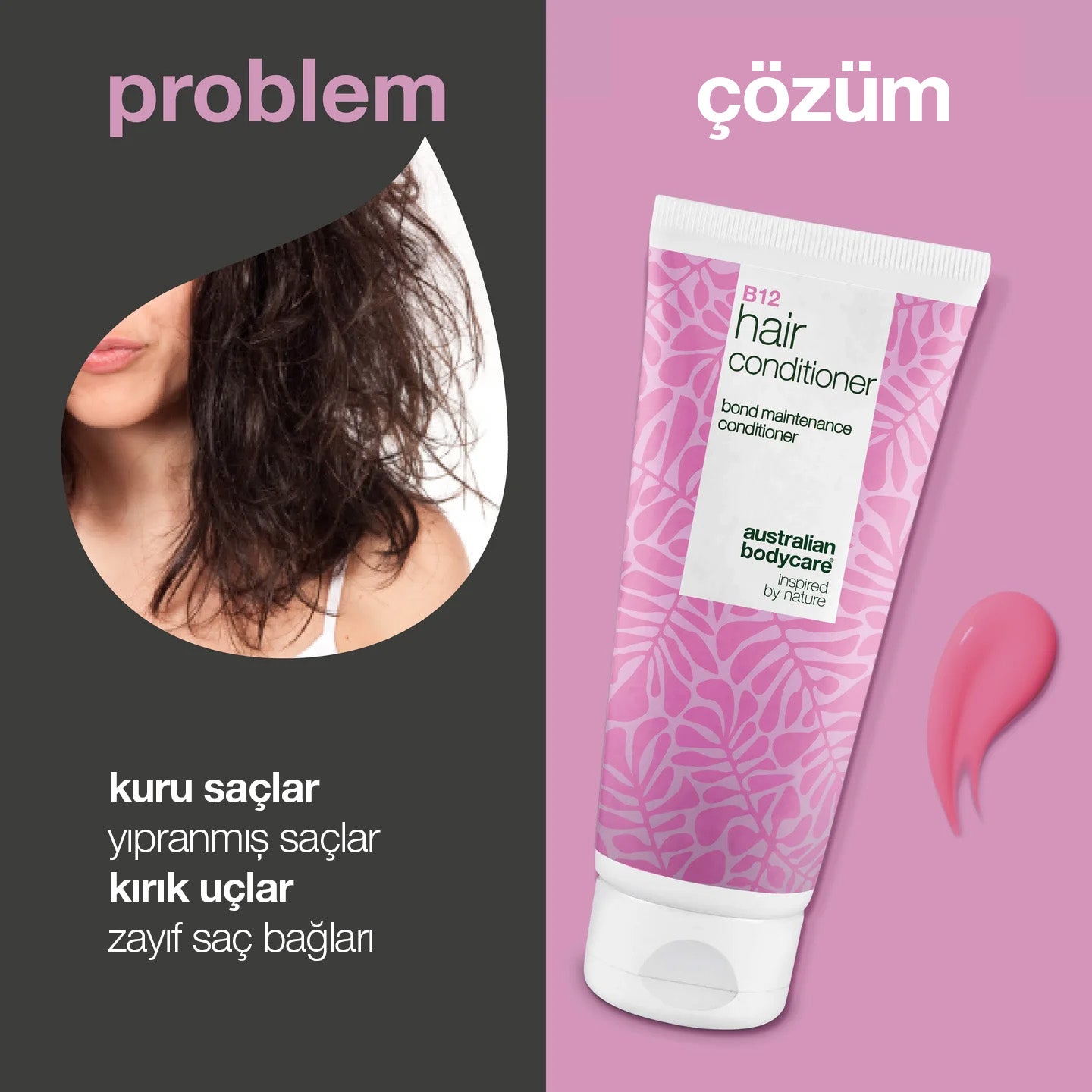 B12 HAIR CONDITIONER - Saç Kremi — Kuru ve Zayıf Saçlar İçin Güçlendirici & Yenileyici Bakım